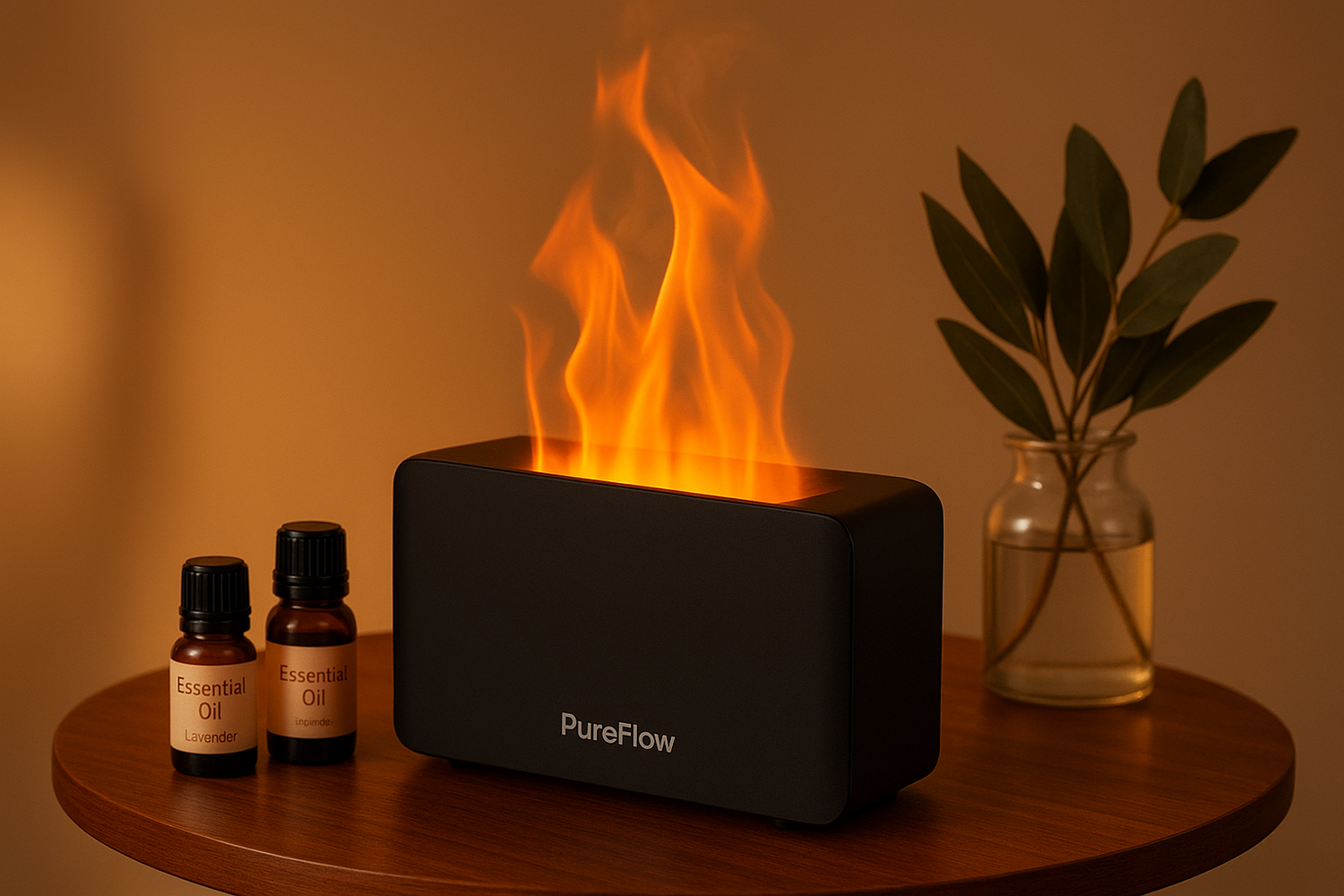 PureFflow - Diffuseur d'huiles essentielles